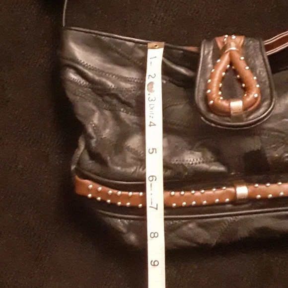 Black Leather Bag - Picture 4 of 10